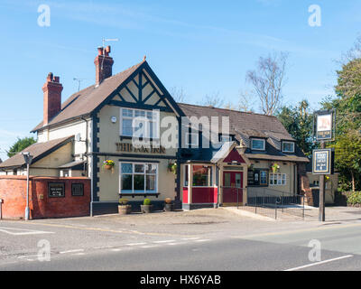 The Fox Inn public house dans Elworth UK Cheshire Sandbach Banque D'Images