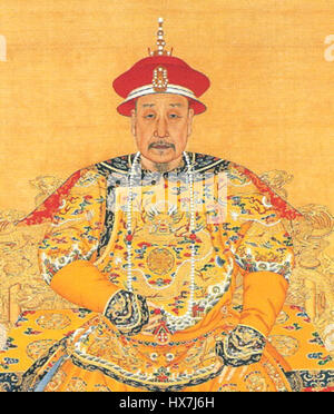 Q 35 l'empereur Qianlong Banque D'Images