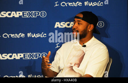 Mike sera rendu à la 9e édition du panneau 'ASCAP JE Créer de la musique' EXPO le 25 avril 2014, à l'hôtel Loews Hollywood Hotel à Los Angeles, CA. Banque D'Images