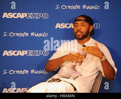 Mike sera rendu à la 9e édition du panneau 'ASCAP JE Créer de la musique' EXPO le 25 avril 2014, à l'hôtel Loews Hollywood Hotel à Los Angeles, CA. Banque D'Images