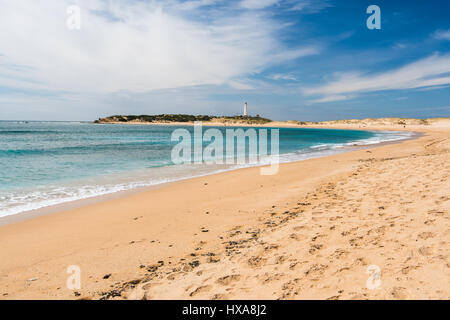 Dans le parc naturel des dunes de Zahara de los Atunes, Espagne dans la province de Cadix Banque D'Images