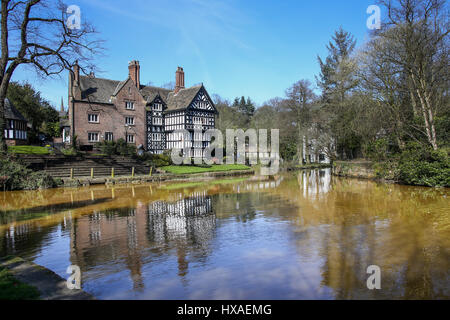 Le paquet House, Worsley Village, Salford, Royaume-Uni Banque D'Images