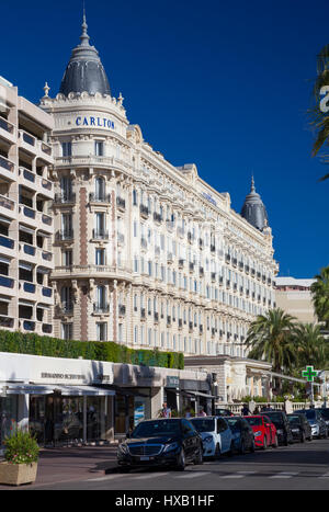 Hôtel Carlton Intercontinental, Cannes, France Banque D'Images