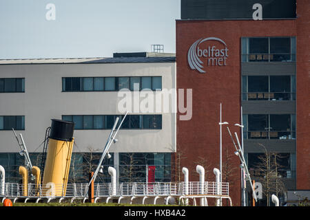 Belfast Metropolitan College de Belfast Titanic Quarter Banque D'Images