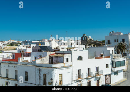 Village touristique espagnole de Tarifa, Espagne Banque D'Images