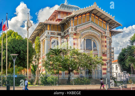 (Bibliothèque, Bibliothèque Schoelcher), Fort de France, Martinique, Antilles, Banque D'Images