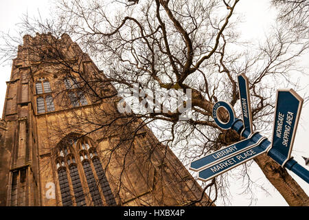 Moignon Boston Lincolnshire UK Angleterre Boston Boston Stump Town villes Royaume-uni église églises Banque D'Images