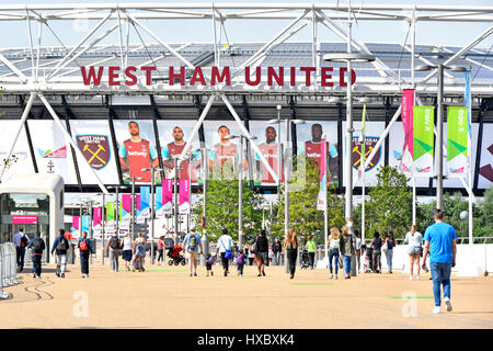 Parc Olympique Reine Elizabeth Newham East London England UK West Ham United stade olympique de Stratford London legacy Jeux Olympiques 2012 Banque D'Images