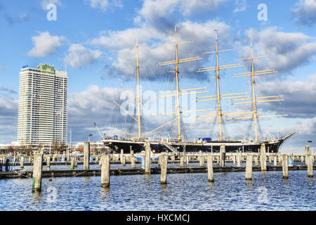Vent du commerce maritime et dans Travem ?emi, Passat und Maritim à Detmold Banque D'Images
