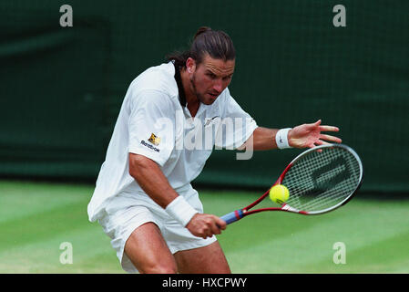 PATRICK RAFTER WIMBLEDON 1999 30 juin 1999 Banque D'Images