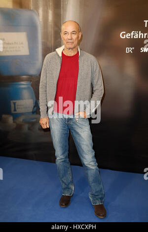 Hambourg, Allemagne. Mar 27, 2017. Heiner Lauterbach assistant à la télévision ARD' 'Nachtschatten photocall tenue à East Hotel, Hambourg, Allemagne, 27.03.2017. Credit : Marque/AlamyLiveNews T. Banque D'Images