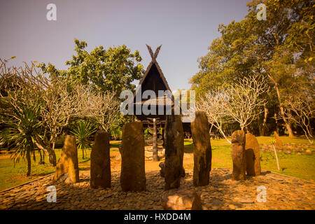 Le Baandam Musée dans le village de Muang dans le nord de la ville dans le nord de Chiang Rai en Thaïlande. Banque D'Images