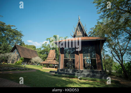 Le Baandam Musée dans le village de Muang dans le nord de la ville dans le nord de Chiang Rai en Thaïlande. Banque D'Images