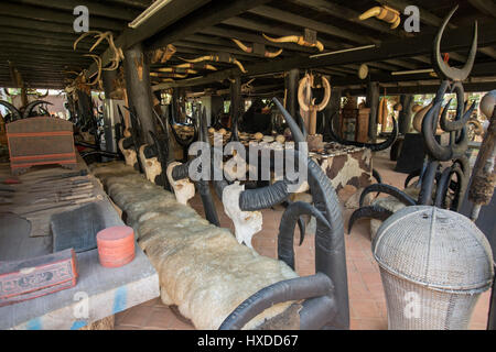 Le Baandam Musée dans le village de Muang dans le nord de la ville dans le nord de Chiang Rai en Thaïlande. Banque D'Images