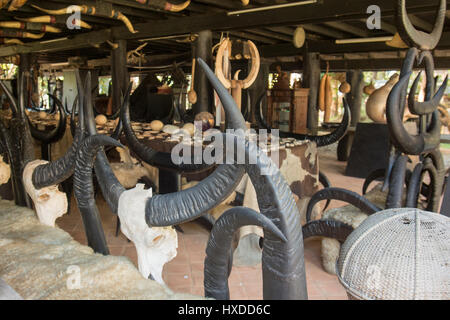 Le Baandam Musée dans le village de Muang dans le nord de la ville dans le nord de Chiang Rai en Thaïlande. Banque D'Images