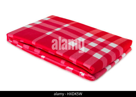 Le linge de lit with clipping path isolé sur fond blanc Banque D'Images