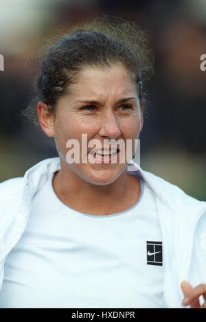 MONICA SELES WIMBLEDON 1999 22 juin 1999 Banque D'Images