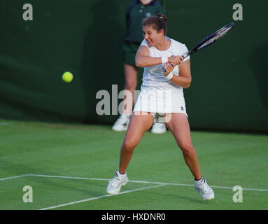 MONICA SELES WIMBLEDON 1999 22 juin 1999 Banque D'Images