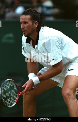 PATRICK RAFTER WIMBLEDON 1999 30 juin 1999 Banque D'Images