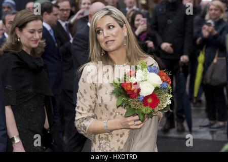 MAXIMA REINE Reine des Pays-Bas, 13 avril 2016 la Marienplatz, MUNICH ALLEMAGNE Banque D'Images