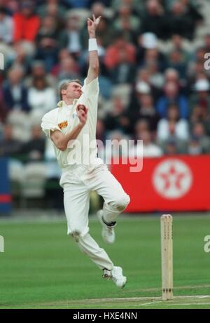 DOMINIC CORK ANGLETERRE & DERBYSHIRE CCC 04 Juin 1996 Banque D'Images