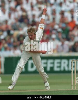 DOMINIC CORK ANGLETERRE & DERBYSHIRE CCC 17 Juillet 1995 Banque D'Images