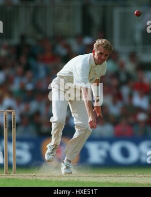 DOMINIC CORK ANGLETERRE & DERBYSHIRE CCC 01 Juin 1995 Banque D'Images