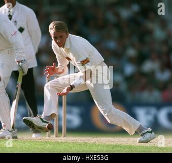 DOMINIC CORK ANGLETERRE & DERBYSHIRE CCC 31 Mai 1995 Banque D'Images