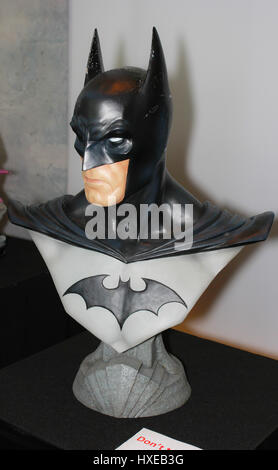 BANGKOK - MAI. 11 : un modèle de Batman en Thaïlande Comic Con 2014 le 11 mai, 2014 à Siam Paragon, Bangkok, Thaïlande. Banque D'Images