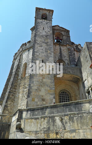 Le couvent du christ à Tomar, Portugal santarem. Banque D'Images