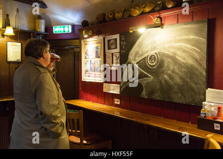 L'aigle et l'enfant intérieur pub, Oxford, UK Banque D'Images