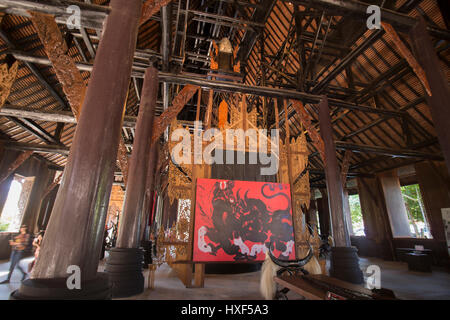 Le Baandam Musée dans le village de Muang dans le nord de la ville dans le nord de Chiang Rai en Thaïlande. Banque D'Images