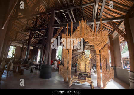 Le Baandam Musée dans le village de Muang dans le nord de la ville dans le nord de Chiang Rai en Thaïlande. Banque D'Images