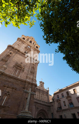 Cathédrale de Santa Maria, Murcie, Région de Murcie, Espagne, Europe Banque D'Images