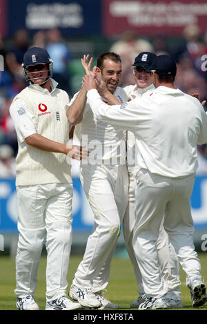 RICHARD JOHNSON & COÉQUIPIERS ANGLETERRE V ZIMBABWE LE RIVERSIDE CHESTER LE STREET CO DURHAM 06 Juin 2003 Banque D'Images