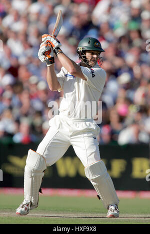 ADAM GILCHRIST AUSTRALIE OLD TRAFFORD MANCHESTER 12 Août 2005 Banque D'Images