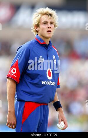 STUART LARGE ANGLETERRE & LEICESTERSHIRE CCC OLD TRAFFORD MANCHESTER EN ANGLETERRE 30 Août 2007 Banque D'Images