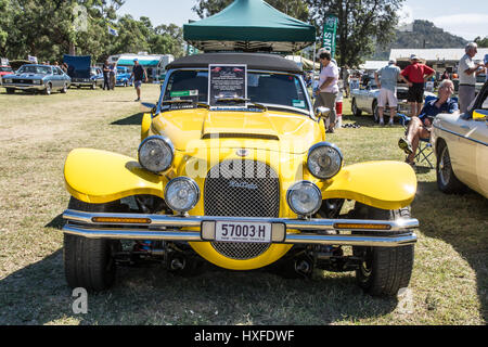 Un panther kallista 1.6 litre voiture dans un pays montrent en Australie. Banque D'Images