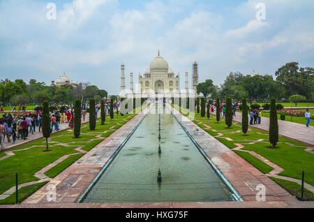 Taj Mahal, Inde Banque D'Images