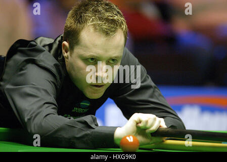 JOHN HIGGINS l'ÉCOSSE BARBICAN CENTRE YORK Angleterre 10 Décembre 2002 Banque D'Images