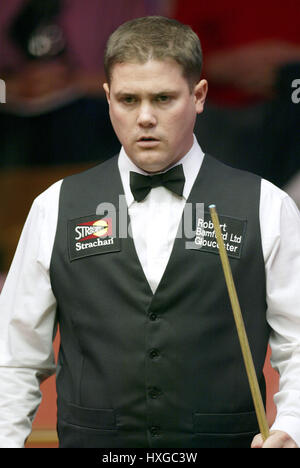 ROBERT MILKINS ANGLETERRE ANGLETERRE SHEFFIELD CRUCIBLE 20 Avril 2003 Banque D'Images