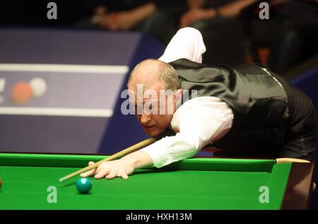 STEVE DAVIS ANGLETERRE ANGLETERRE ANGLETERRE SHEFFIELD CRUCIBLE LE 19 AVRIL 2010 Banque D'Images