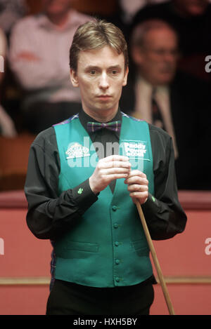 KEN DOHERTY IRLANDE LE THÉÂTRE CRUCIBLE SHEFFIELD 18 Avril 2005 Banque D'Images