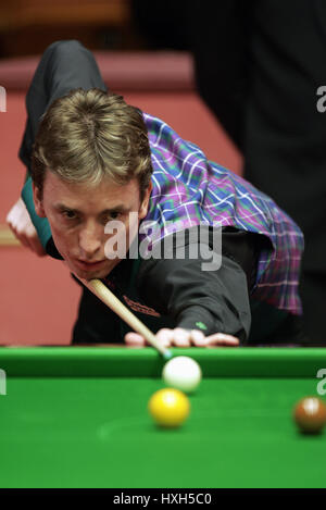 KEN DOHERTY IRLANDE LE THÉÂTRE CRUCIBLE SHEFFIELD 18 Avril 2005 Banque D'Images