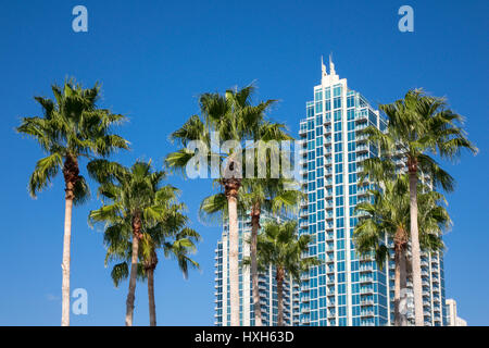 Condominium de luxe, Tampa Bay, Floride, USA Banque D'Images