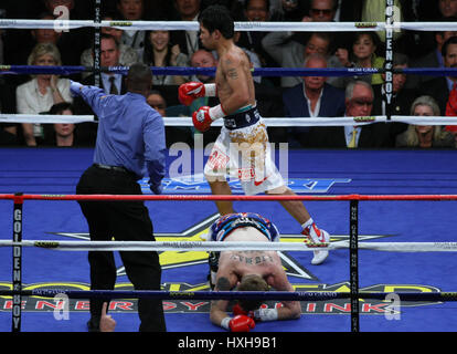 RICKY HATTON PACQUIAO MANNY PACQUIAO V HATTON JOURNÉE 1 LAS VEGAS NV USA 02 mai 2009 Banque D'Images