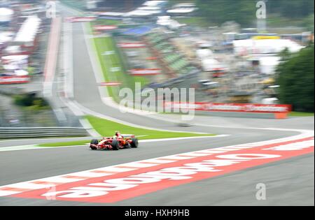 FILIPE MASSA FERRARI DE L'ÉQUIPE SPA-FRANCORCHAMPS BELGIQUE 05 Septembre 2008 Banque D'Images