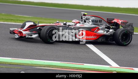 L'équipe de Heikki KOVALAINEN MCLAREN SPA-FRANCORCHAMPS BELGIQUE 05 Septembre 2008 Banque D'Images