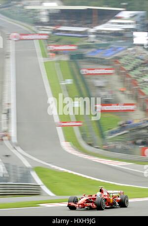 FILIPE MASSA FERRARI SPA-FRANCORCHAMPS BELGIQUE 05 Septembre 2008 Banque D'Images