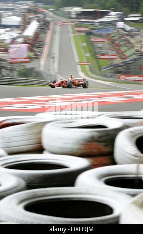 FILIPE MASSA FERRARI SPA-FRANCORCHAMPS BELGIQUE 05 Septembre 2008 Banque D'Images